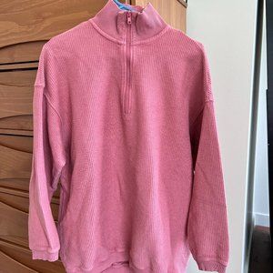 Oversized pullover sweatshirt